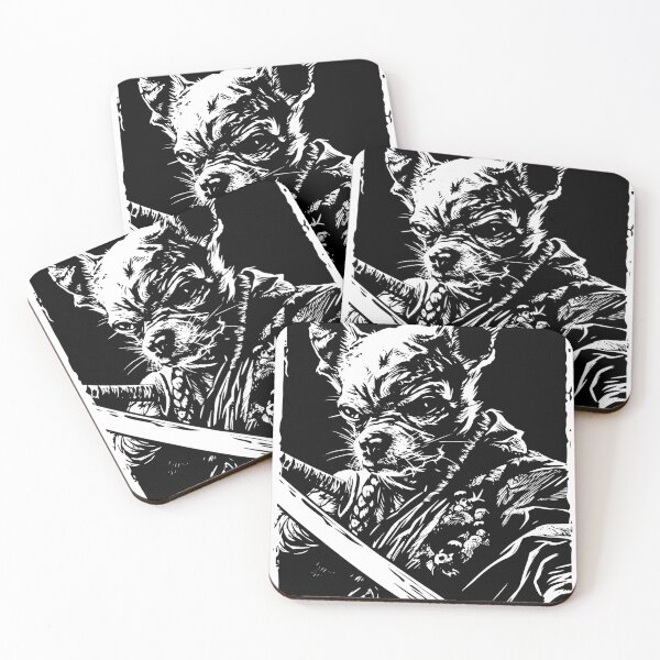 Item preview, Feudal Chihuahua Samurai Dog, Chihuahua Samurai, Ominous Looking Samurai Dog Warrior designed and sold by PrintShangri-La.
