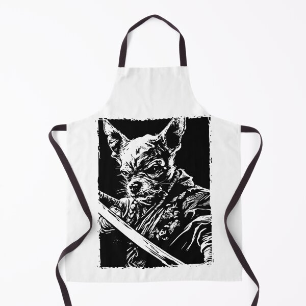 Item preview, Feudal Chihuahua Samurai Dog, Chihuahua Samurai, Ominous Looking Samurai Dog Warrior designed and sold by PrintShangri-La.