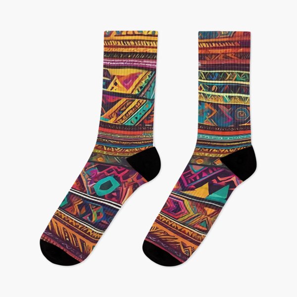 Item preview, Painted abstract tribal pattern. 10 designed and sold by SweetRossel.