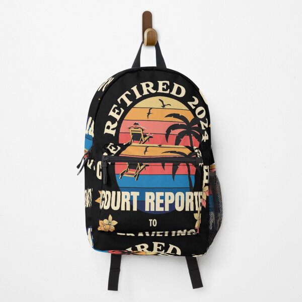 Item preview, Retired Court Reporter 2024. Tropical Sunset Retirement Vibes Design designed and sold by johnharry3.