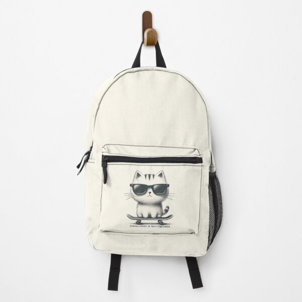 Item preview, Cool Cat Skateboarder Illustration designed and sold by RuyaFab.