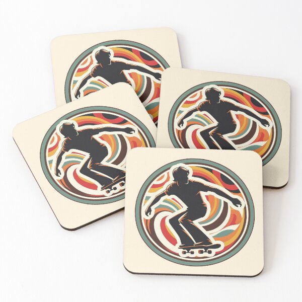 Item preview, Skate boy - 70's style designed and sold by Sea-sun-surf.