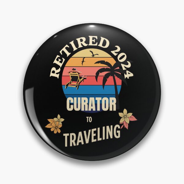 Item preview, Retired Curator 2024. Tropical Sunset Retirement Vibes Design designed and sold by johnharry3.