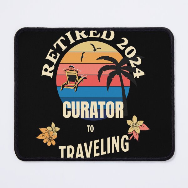 Item preview, Retired Curator 2024. Tropical Sunset Retirement Vibes Design designed and sold by johnharry3.