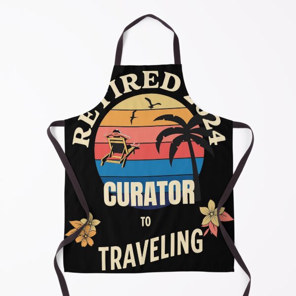Item preview, Retired Curator 2024. Tropical Sunset Retirement Vibes Design designed and sold by johnharry3.