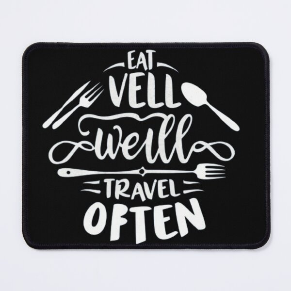 Item preview, "EAT WELL TRAVEL OFTEN" designed and sold by Obinne.