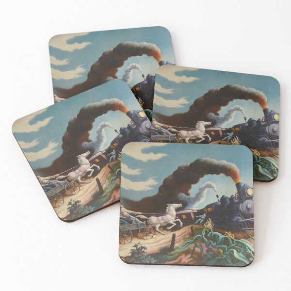 Item preview, original art Thomas Hart paintings Thomas Hart Benton artwork 1889 1975 Poster designed and sold by Amy-Hamilton.