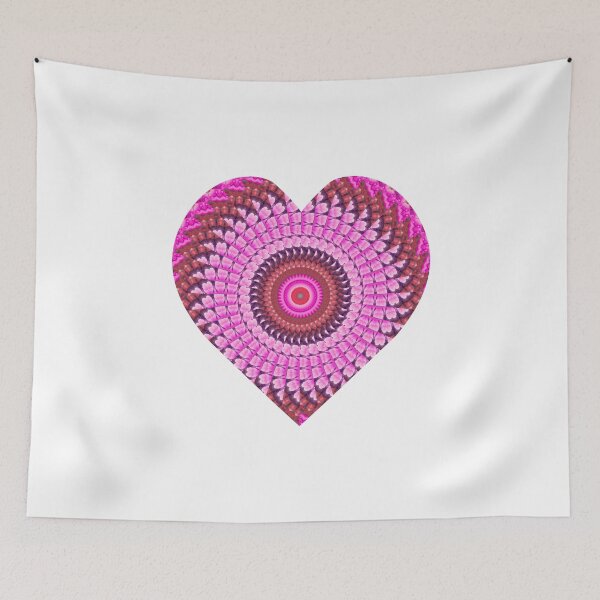 Item preview, Mandala Love Heart designed and sold by cr6zym1nd.