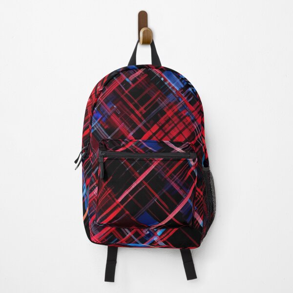 Item preview, Tartan Modern red and blue designed and sold by Meeheemaha.