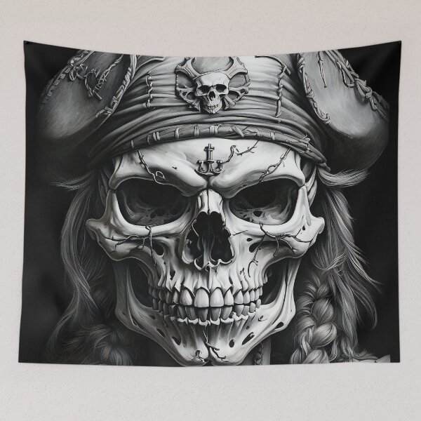 Item preview, Eternal Pirate Marauder: The Unyielding Spirit of the Seas designed and sold by ArtComixHaven.