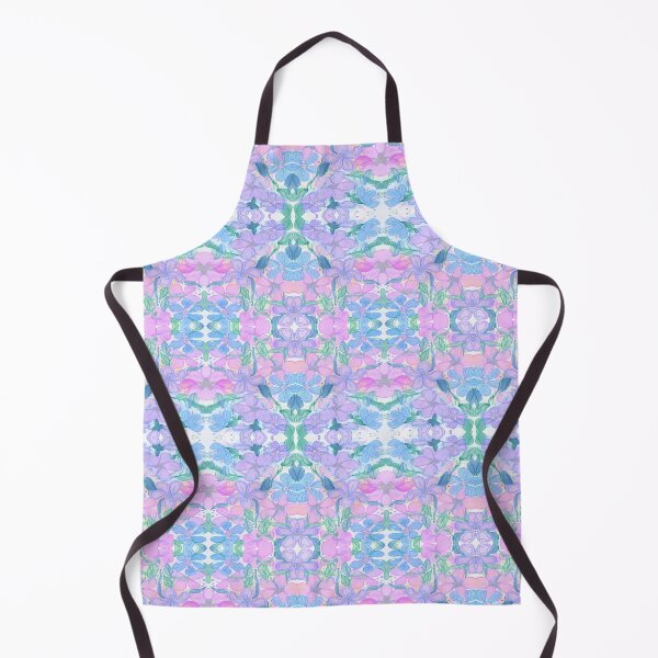 Item preview, purple floral pattern designed and sold by LMcK.