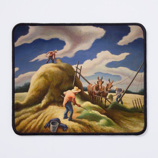Item preview, original art Thomas Hart paintings Thomas Hart Benton artwork 1889 1975 Poster designed and sold by Amy-Hamilton.