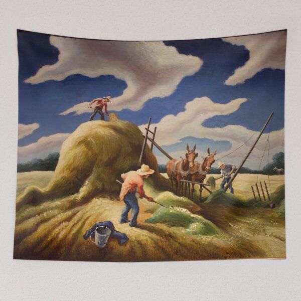 Item preview, original art Thomas Hart paintings Thomas Hart Benton artwork 1889 1975 Poster designed and sold by Amy-Hamilton.