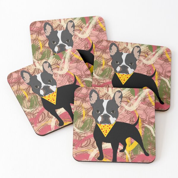 Item preview, Pitbull in spotty bandana designed and sold by GasconyPassion.