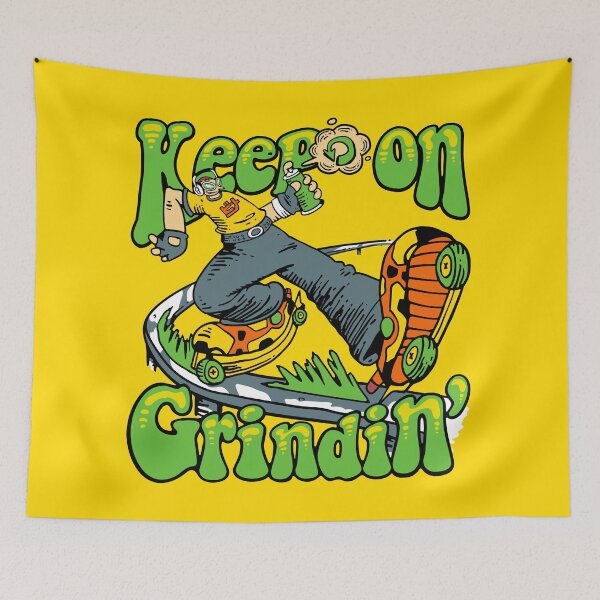 Item preview, Keep on Grindin designed and sold by DemonigoteCamis.