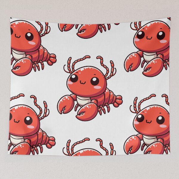 Item preview, Ocean Explorer Shrimp designed and sold by ArtfulWeave.
