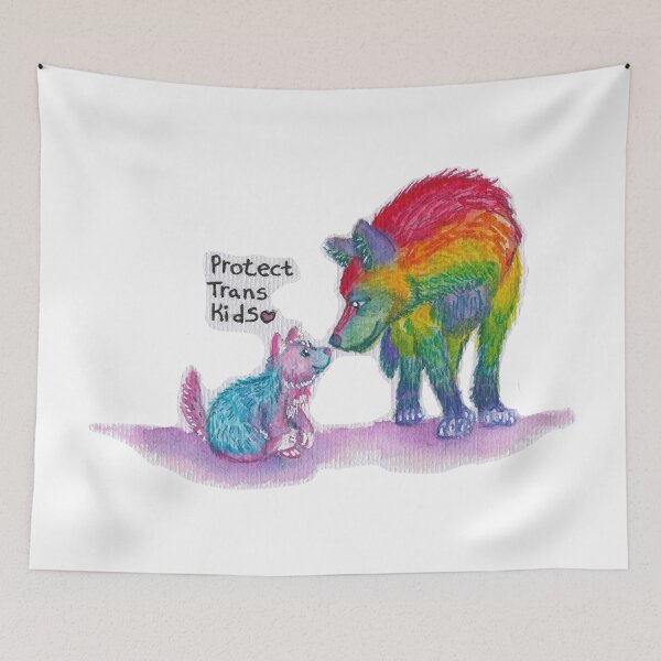 Item preview, Protect Trans Kids designed and sold by fourdirtypaws.