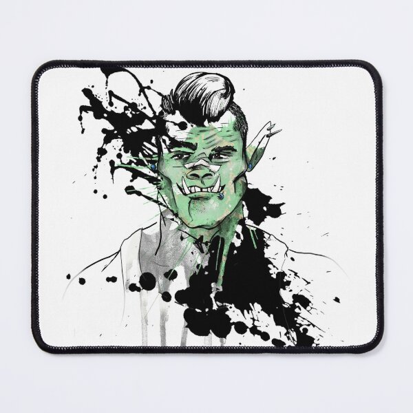 Item preview, Nicky Mox - Elven-Orc Rockabilly Racer Gearhead designed and sold by nickgrotto.