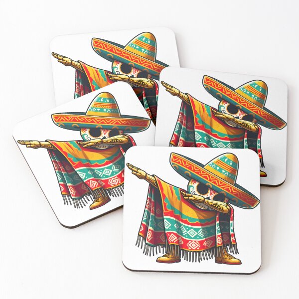 Item preview, Dabbing Mexican Poncho Cinco De Mayo designed and sold by teedory.