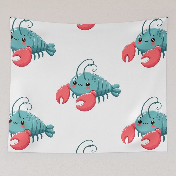 Item preview, Playful Shrimp Cartoon designed and sold by ArtfulWeave.