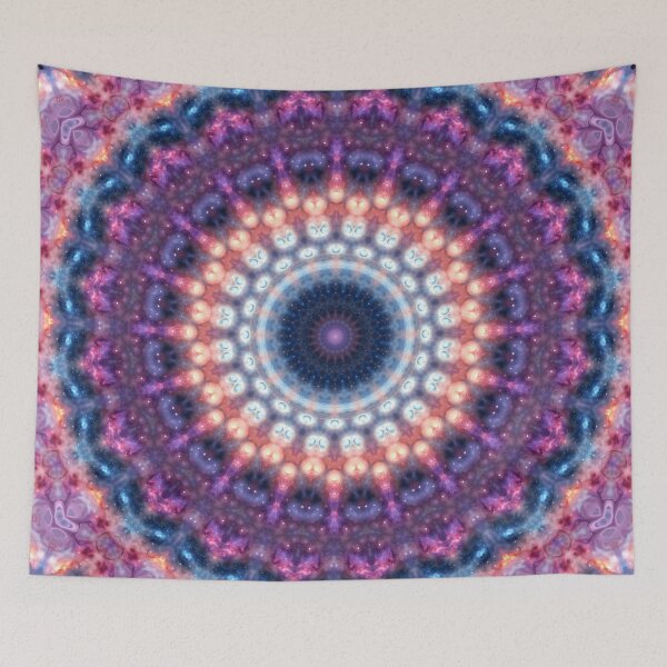 Item preview, Aesthetic Good Vibes Mandala designed and sold by cr6zym1nd.