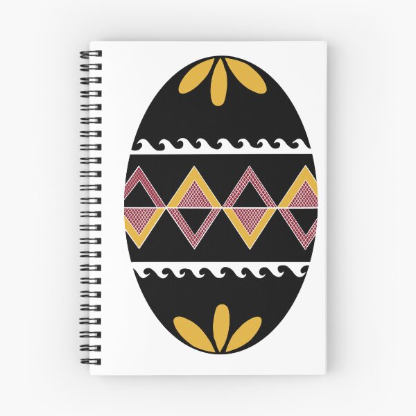 Item preview, Ukrainian Black Pysanka Easter Egg designed and sold by apencak.