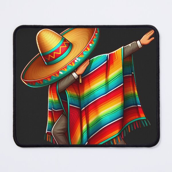 Item preview, Dabbing Mexican Poncho Cinco De Mayo designed and sold by teedory.