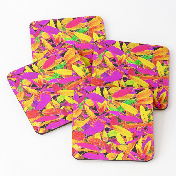 Item preview, Vibrant NeonLeaf Elegance Pattern designed and sold by Health And Fitness Posts e-Store.