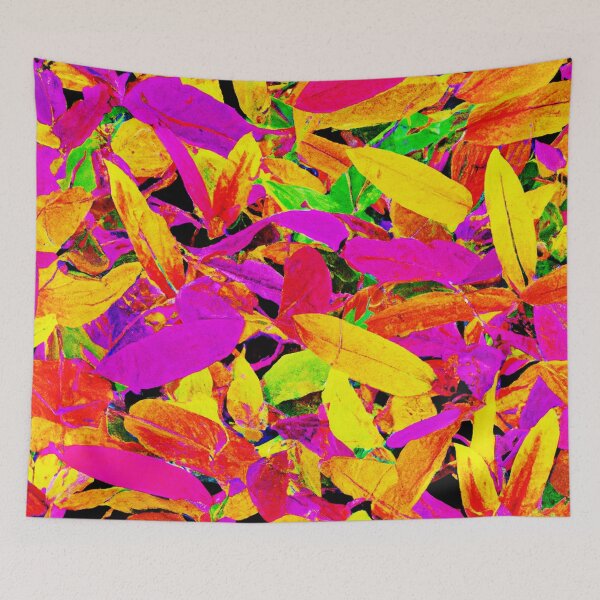Item preview, Vibrant NeonLeaf Elegance Pattern designed and sold by Health And Fitness Posts e-Store.