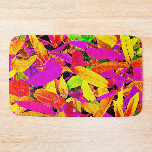 Item preview, Vibrant NeonLeaf Elegance Pattern designed and sold by Health And Fitness Posts e-Store.
