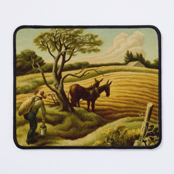 Item preview, original art Thomas Hart paintings Thomas Hart Benton artwork 1889 1975 Poster designed and sold by Amy-Hamilton.