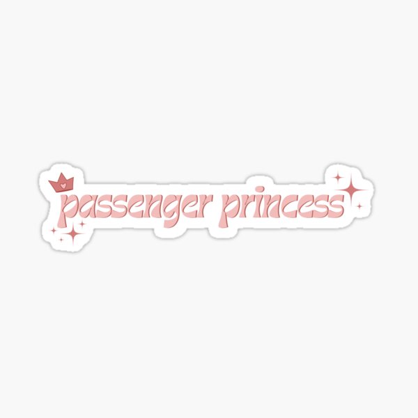 Passenger Princess Bimbo Sticker