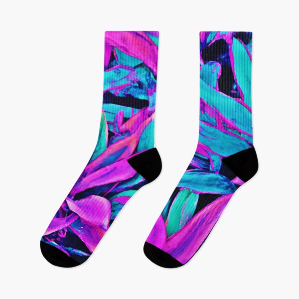 Item preview, VividNeon Dreams Lively Pattern designed and sold by Health And Fitness Posts e-Store.