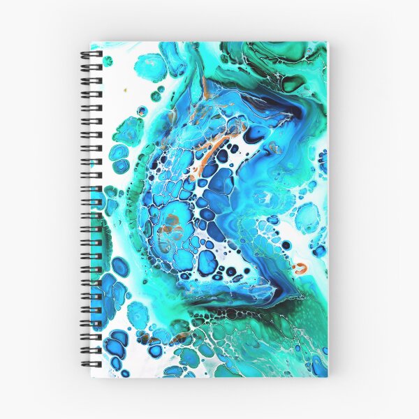 Item preview, Cells lake - Fine art pour painting designed and sold by Tiktus.