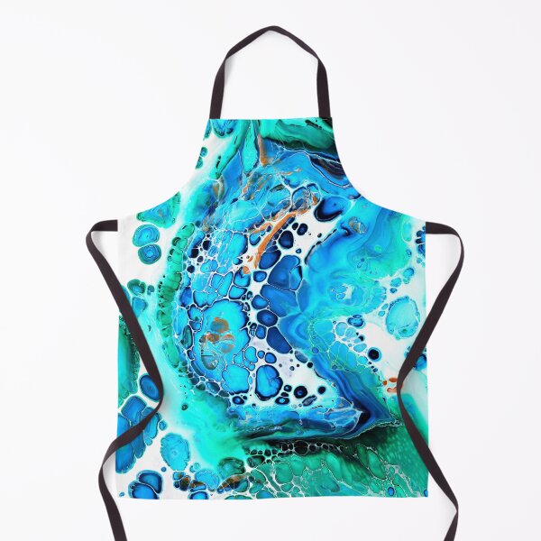 Item preview, Cells lake - Fine art pour painting designed and sold by Tiktus.