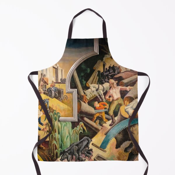 Item preview, original art Thomas Hart paintings Thomas Hart Benton artwork 1889 1975 Poster designed and sold by Amy-Hamilton.