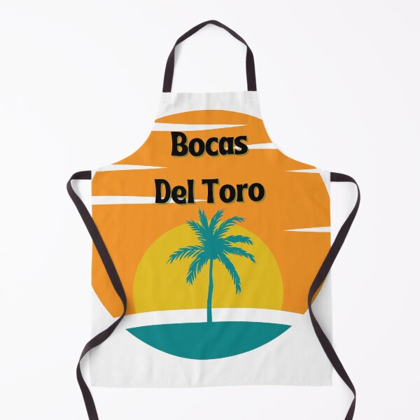 Item preview, Bocas Del Toro Panama Simple Circle Orange Palm Trees designed and sold by julyperson.
