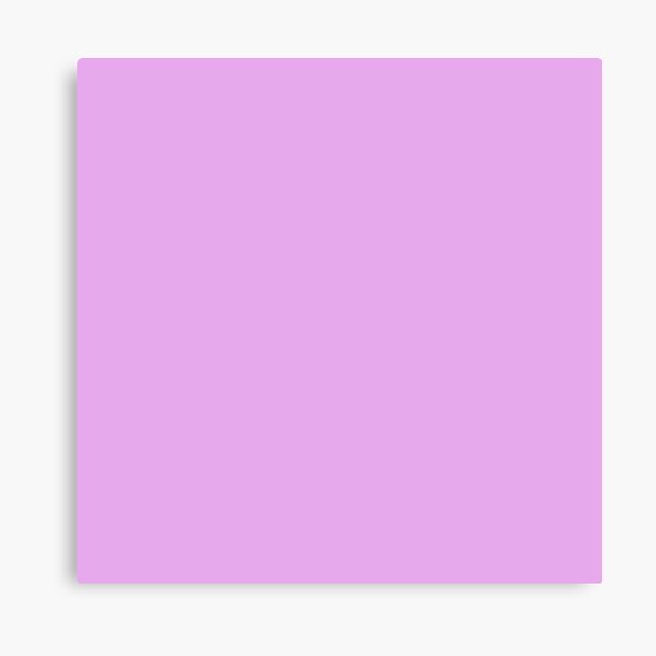 Light Soft Pastel Pink Solid Color Canvas Print by PodArtist