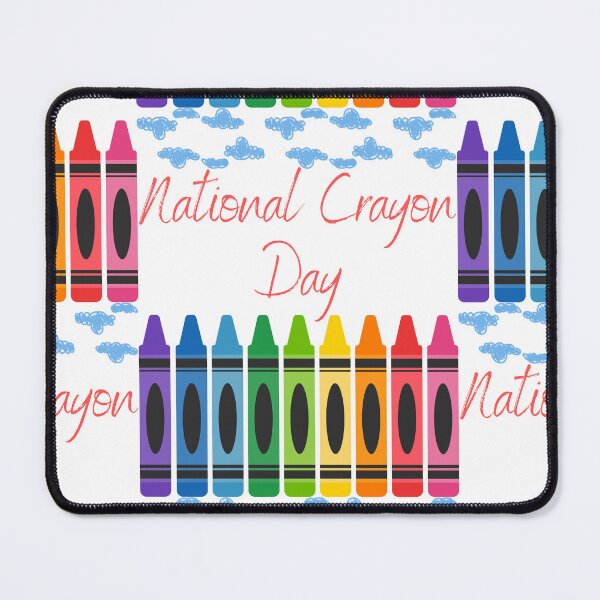 Item preview, National Crayon Day designed and sold by Simo0455.