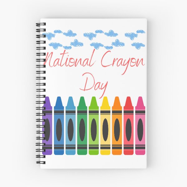 Item preview, National Crayon Day designed and sold by Simo0455.