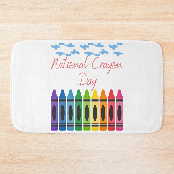 Item preview, National Crayon Day designed and sold by Simo0455.