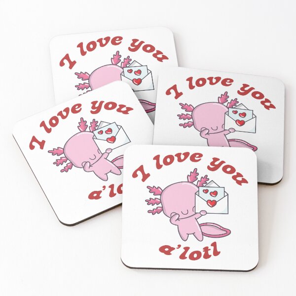 Item preview, Axolotl Valentines Design designed and sold by doodle189.