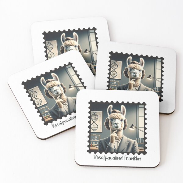 Item preview, Rosalpacalind Franklin designed and sold by Labcoat Legends.