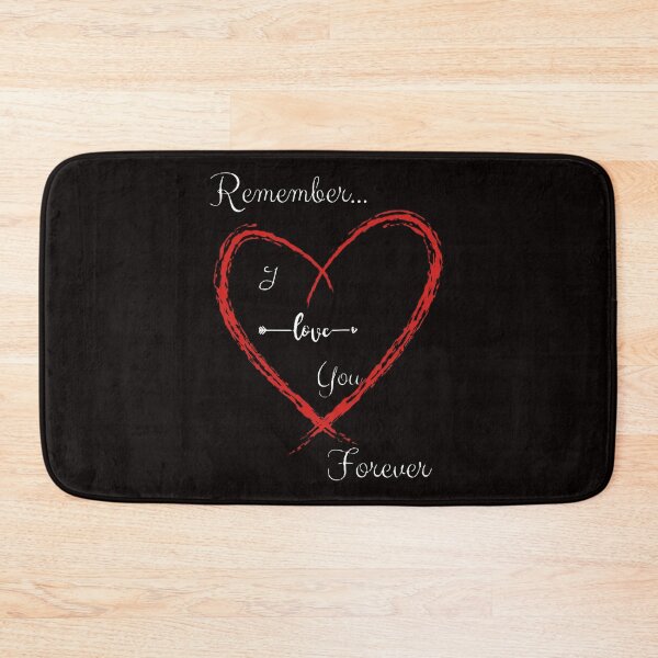 Item preview, Remember, I love you Forever, Valentines day, Heart designed and sold by PrinceskiKinii.