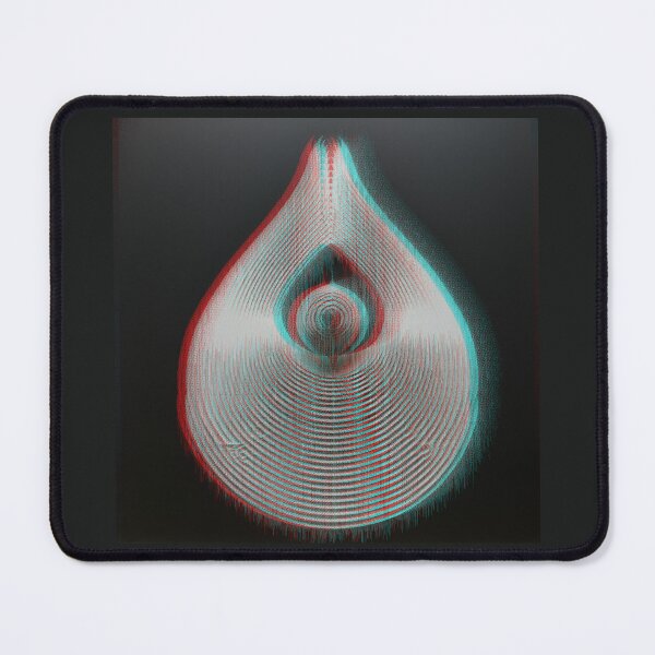Item preview, Distorted Abstract Shape - Chromadrift designed and sold by Psyberspace.