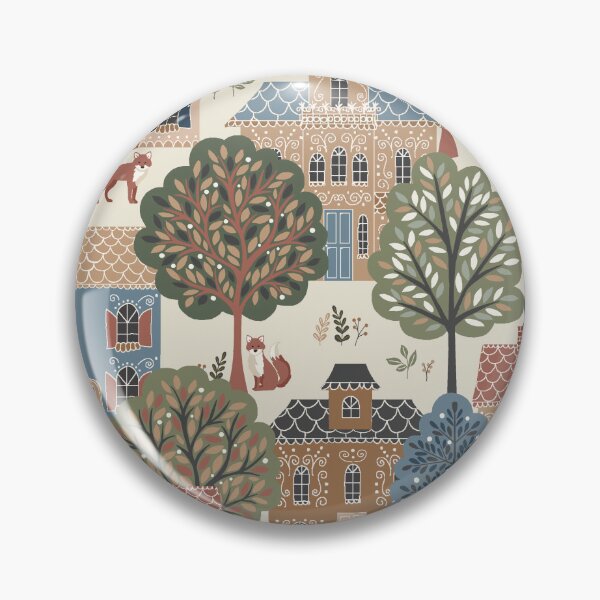 Item preview, Trees and houses designed and sold by Cheekyleopard.