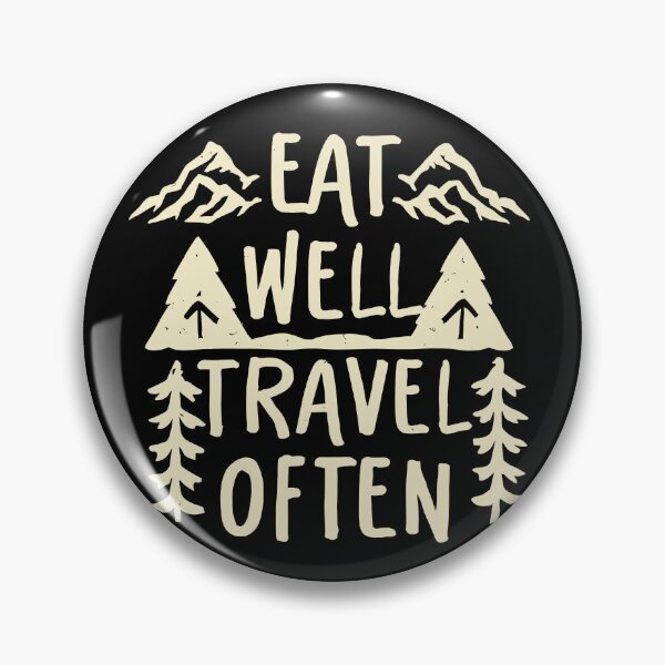 Item preview, Eat Well Travel Often designed and sold by TheHellSong.