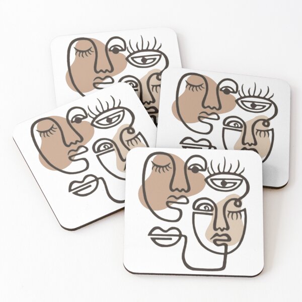 Item preview, A face drawn with a single line designed and sold by El marbouh yahya.