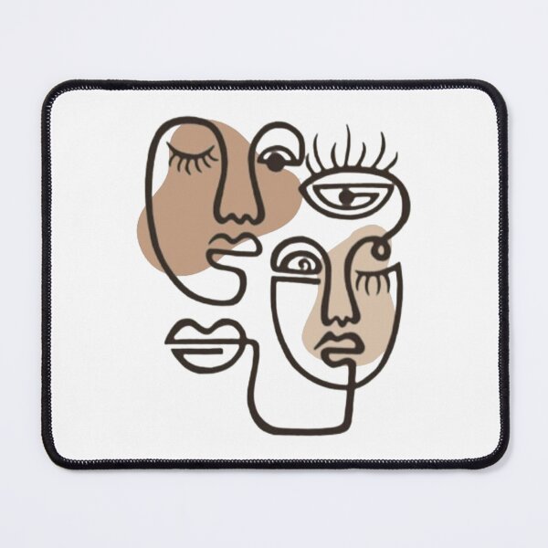Item preview, A face drawn with a single line designed and sold by El marbouh yahya.