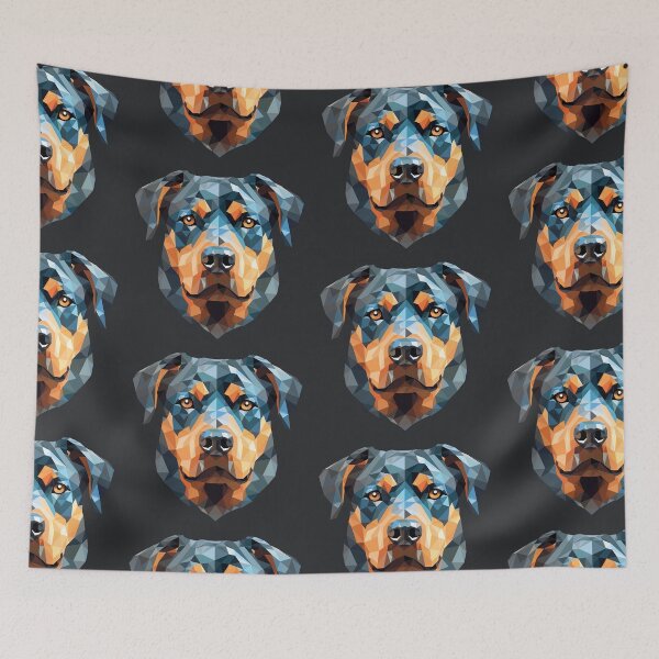 Item preview, Geometric: Rottiweiler   designed and sold by blackdogbuckeye.